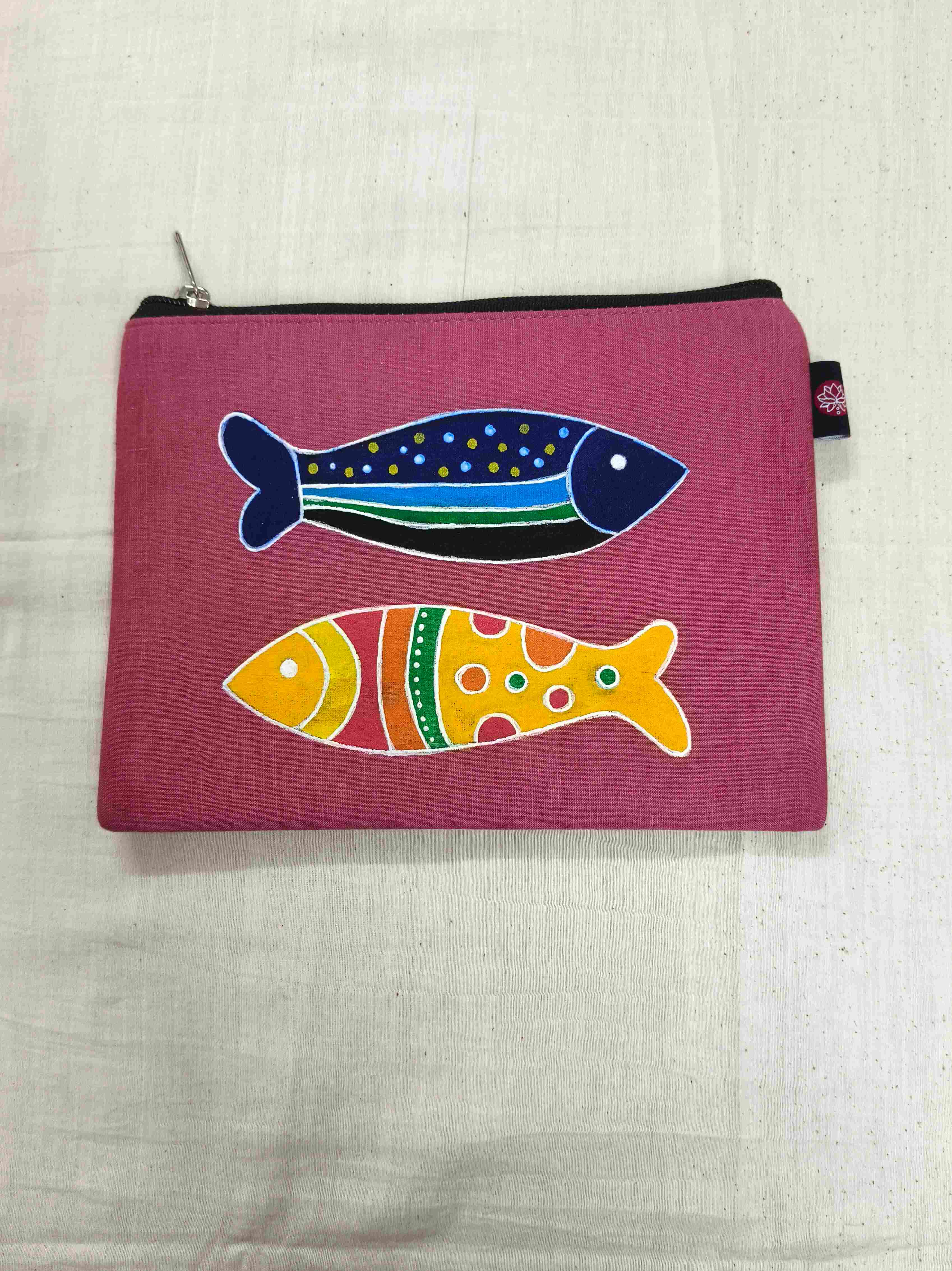 Handpainted Pouch